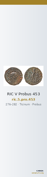 RIC V Probus 453 — CANOA