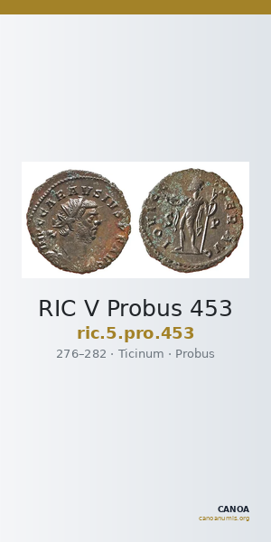 RIC V Probus 453 — CANOA