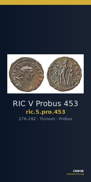 RIC V Probus 453 — CANOA