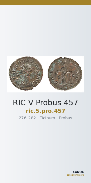 RIC V Probus 457 — CANOA