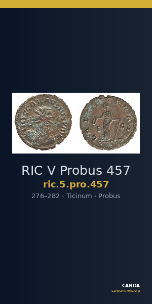 RIC V Probus 457 — CANOA
