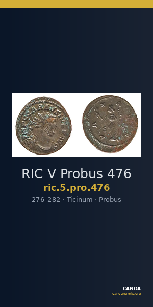 RIC V Probus 476 — CANOA