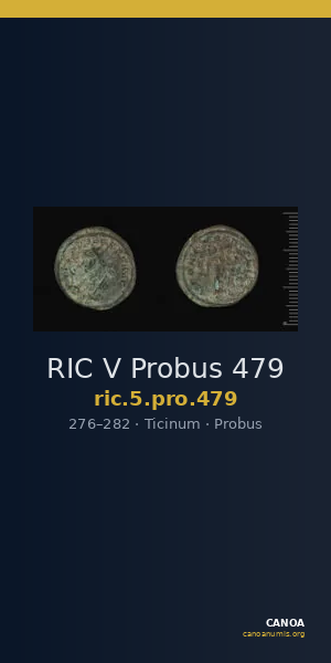RIC V Probus 479 — CANOA