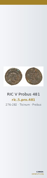 RIC V Probus 481 — CANOA