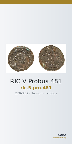 RIC V Probus 481 — CANOA