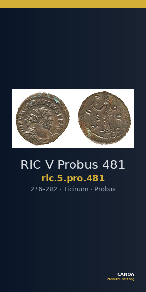 RIC V Probus 481 — CANOA
