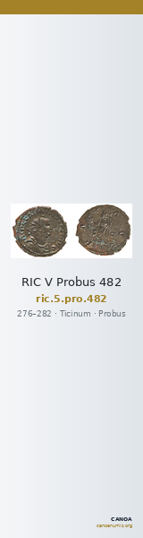 RIC V Probus 482 — CANOA