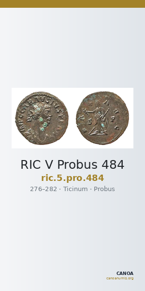 RIC V Probus 484 — CANOA