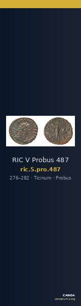 RIC V Probus 487 — CANOA