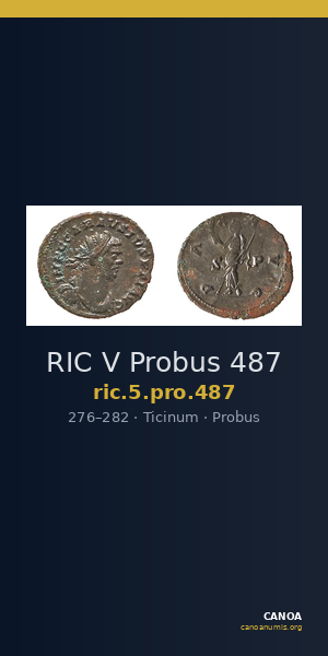 RIC V Probus 487 — CANOA