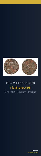 RIC V Probus 498 — CANOA