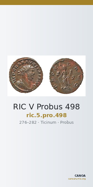 RIC V Probus 498 — CANOA
