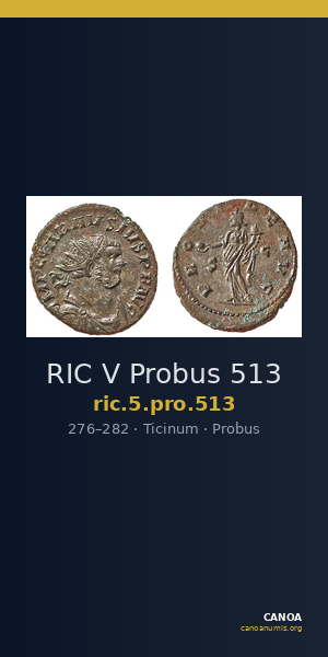 RIC V Probus 513 — CANOA