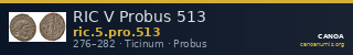 RIC V Probus 513 — CANOA