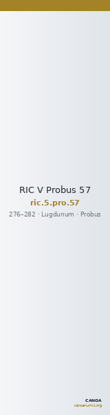 RIC V Probus 57 — CANOA
