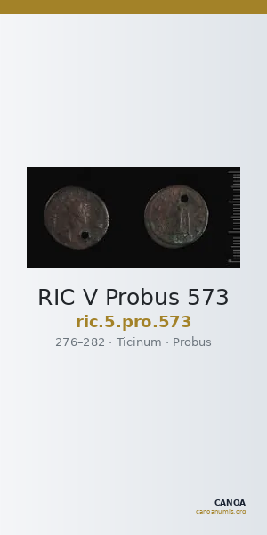RIC V Probus 573 — CANOA