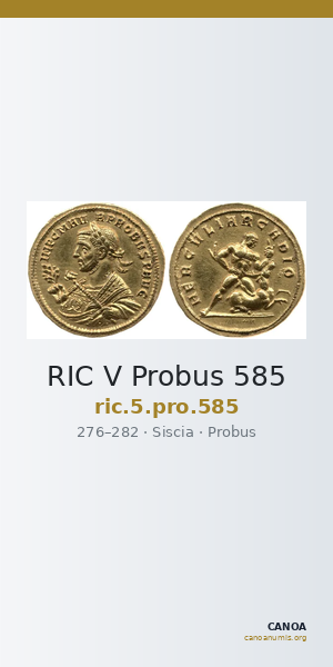 RIC V Probus 585 — CANOA