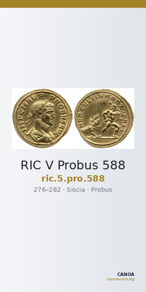 RIC V Probus 588 — CANOA
