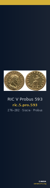 RIC V Probus 593 — CANOA