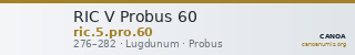 RIC V Probus 60 — CANOA