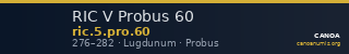RIC V Probus 60 — CANOA