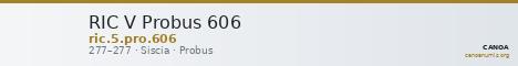 RIC V Probus 606 — CANOA
