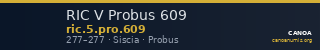 RIC V Probus 609 — CANOA