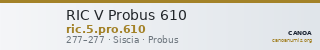 RIC V Probus 610 — CANOA