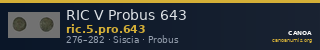 RIC V Probus 643 — CANOA