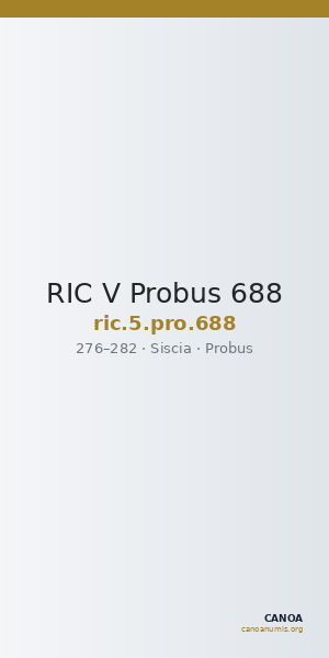 RIC V Probus 688 — CANOA