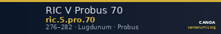 RIC V Probus 70 — CANOA