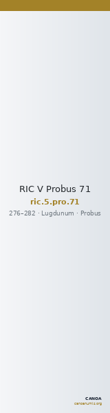 RIC V Probus 71 — CANOA
