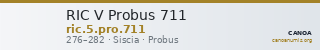 RIC V Probus 711 — CANOA