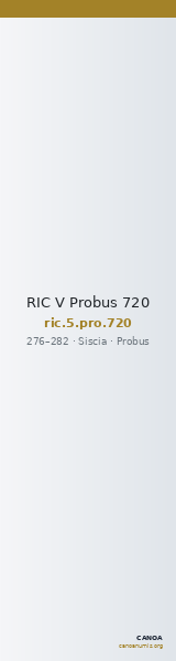 RIC V Probus 720 — CANOA