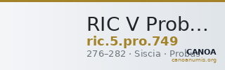 RIC V Probus 749 — CANOA