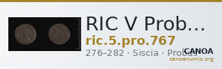 RIC V Probus 767 — CANOA