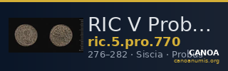 RIC V Probus 770 — CANOA