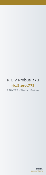 RIC V Probus 773 — CANOA