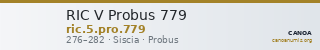 RIC V Probus 779 — CANOA