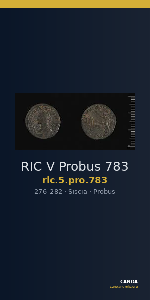 RIC V Probus 783 — CANOA