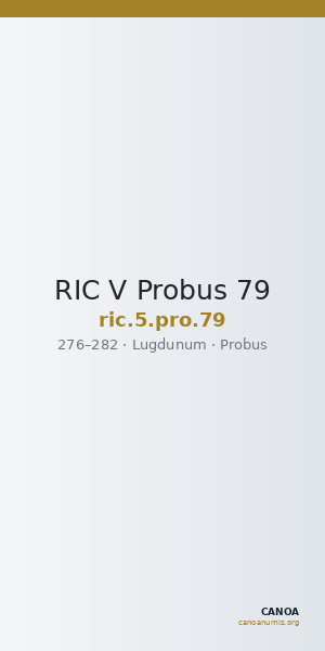 RIC V Probus 79 — CANOA