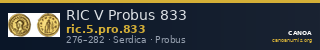 RIC V Probus 833 — CANOA