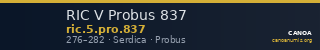RIC V Probus 837 — CANOA