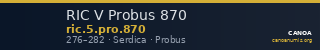 RIC V Probus 870 — CANOA