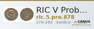 RIC V Probus 878 — CANOA