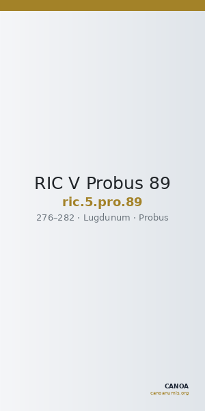 RIC V Probus 89 — CANOA