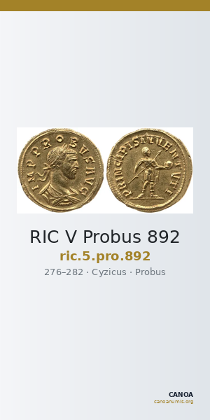 RIC V Probus 892 — CANOA