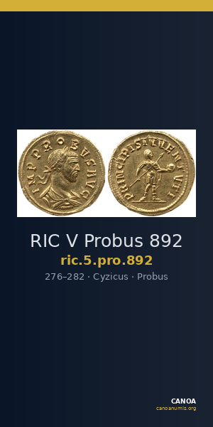 RIC V Probus 892 — CANOA