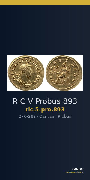 RIC V Probus 893 — CANOA