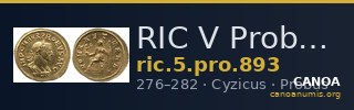 RIC V Probus 893 — CANOA